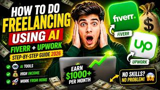 Celebrity How to Start Freelancing Using AI (Fiverr & Upwork Beginner Guide 2026) #ai Net Worth