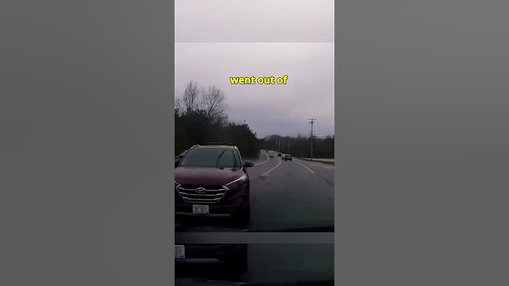 How Did This Car Lose Control So Fast?