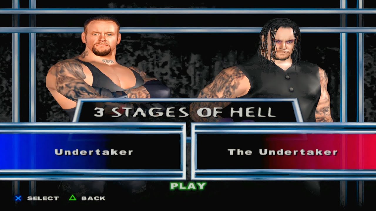 wwe smackdown! here comes the pain undertaker vs the old school