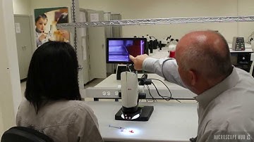 DMS300 Medical Device Inspection Stereo Microscope Overview