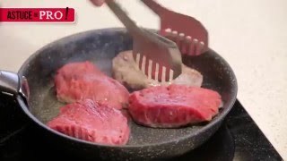 Astuce de Pro : Cuisson et détente d'un steak