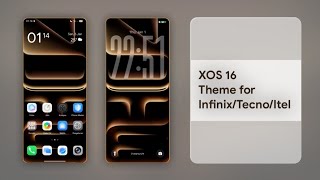 XOS 16 Theme for Infinix/Tecno/Itel ( with Dynamic Clock + Calendar)  screenshot 3
