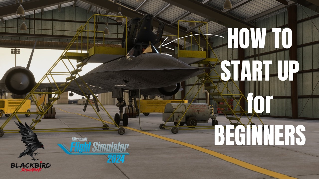 Секреты контрольного списка SR-71A 1: Как запустить Blackbird в MSFS 2024