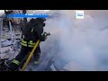 Rusia ataca Kiev otro puente en Kiev con drones a reacción provocando colas kilométricas de tráfico