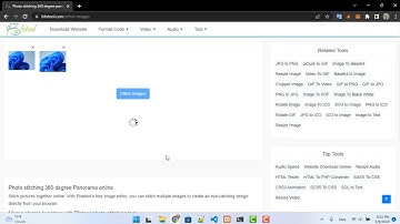 Photo stitching 360 degree panorama - Stitch pictures online - Free image stitcher tool