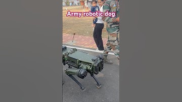 The Indian Army has recently inducted 100 robotic mules (Multi-Utility Legged Equipment)# Army