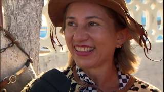 Achamos no Brasil: Domingo Espetacular encontra a rainha dos vaqueiros no Ceará