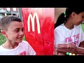 Kids cooking food truck toy compilation