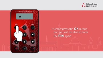 What to Do If You Enter Incorrect PIN on #Bank_Muscat