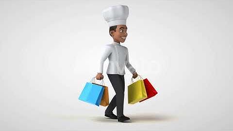 6 cartoon Chefs | Motion Graphics - Envato elements