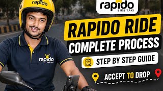 Rapido Ride ఎలా Complete చేయాలి? Rapido Ride Complete Process Ride Accept నుంచి Drop వరకు Full Guide