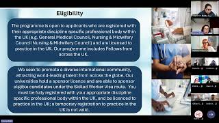 Multiple Long-Term Conditions PhD Programme Cohort 1 Applicant Webinar – 24th Sept 2026