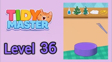 Tidy Master Level 36 Solution Walkthrough