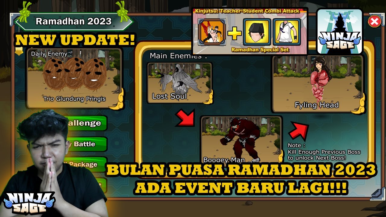 KEMANA AJA BANG? AKHIRNYA EVENT BULAN PUASA RAMADHAN 2023 MUNCUL! - Ninja Sage Indonesia