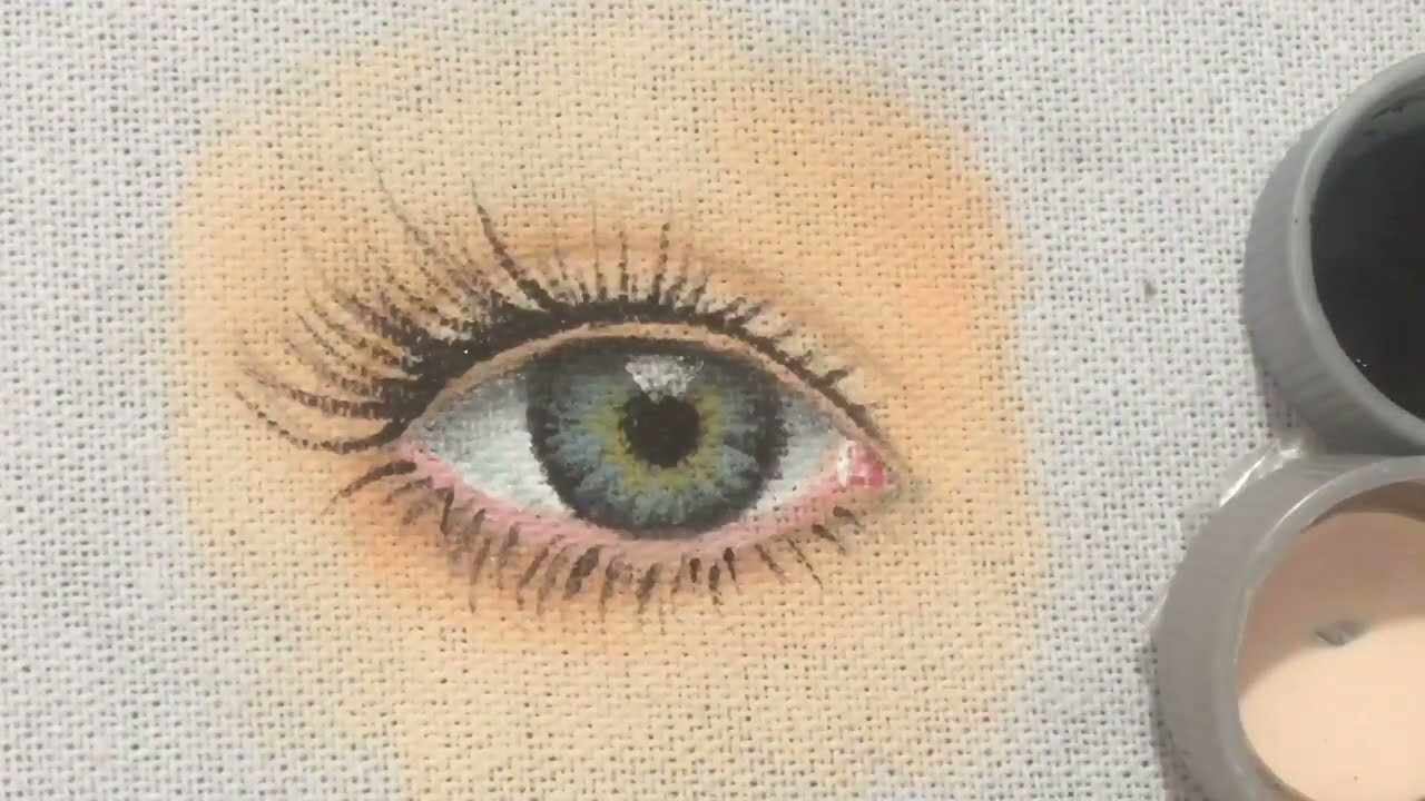 Como Pintar Olho em Tecido
