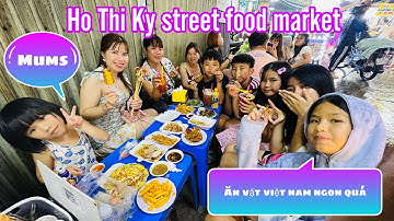 Ghé thăm Bác 5 và ăn vặt ngon chợ Hồ Thị Kỷ ngày mưa ế vắng khách | Du lịch Việt Nam