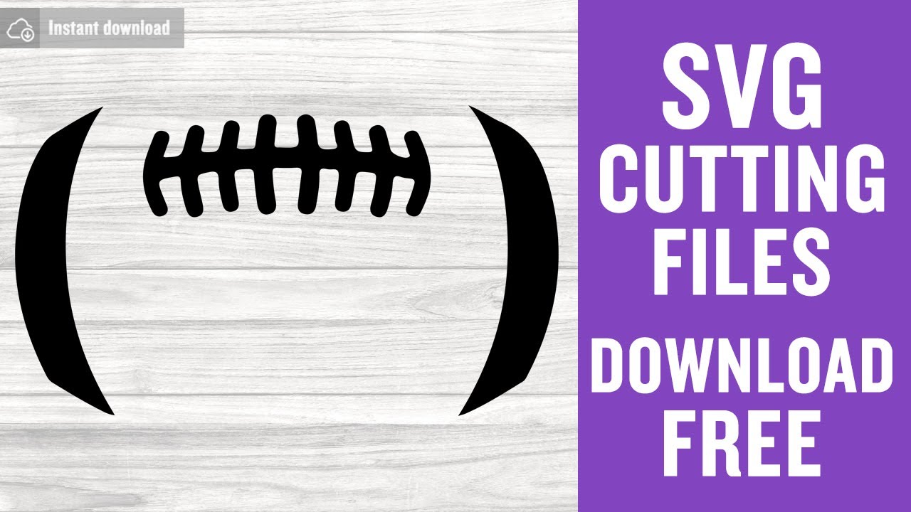 Download Football Laces Svg Free Cutting Files for Cricut Instant ...