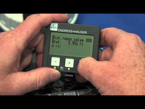 Prosonic M FMU40- Mapping with an unknown level