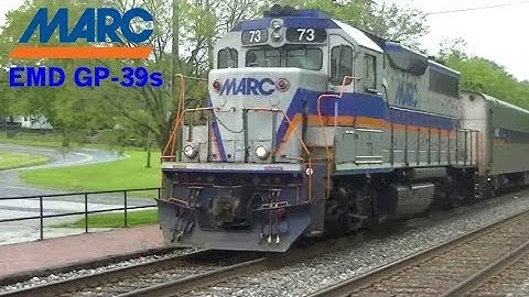 Antique Commuter Trains: MARC