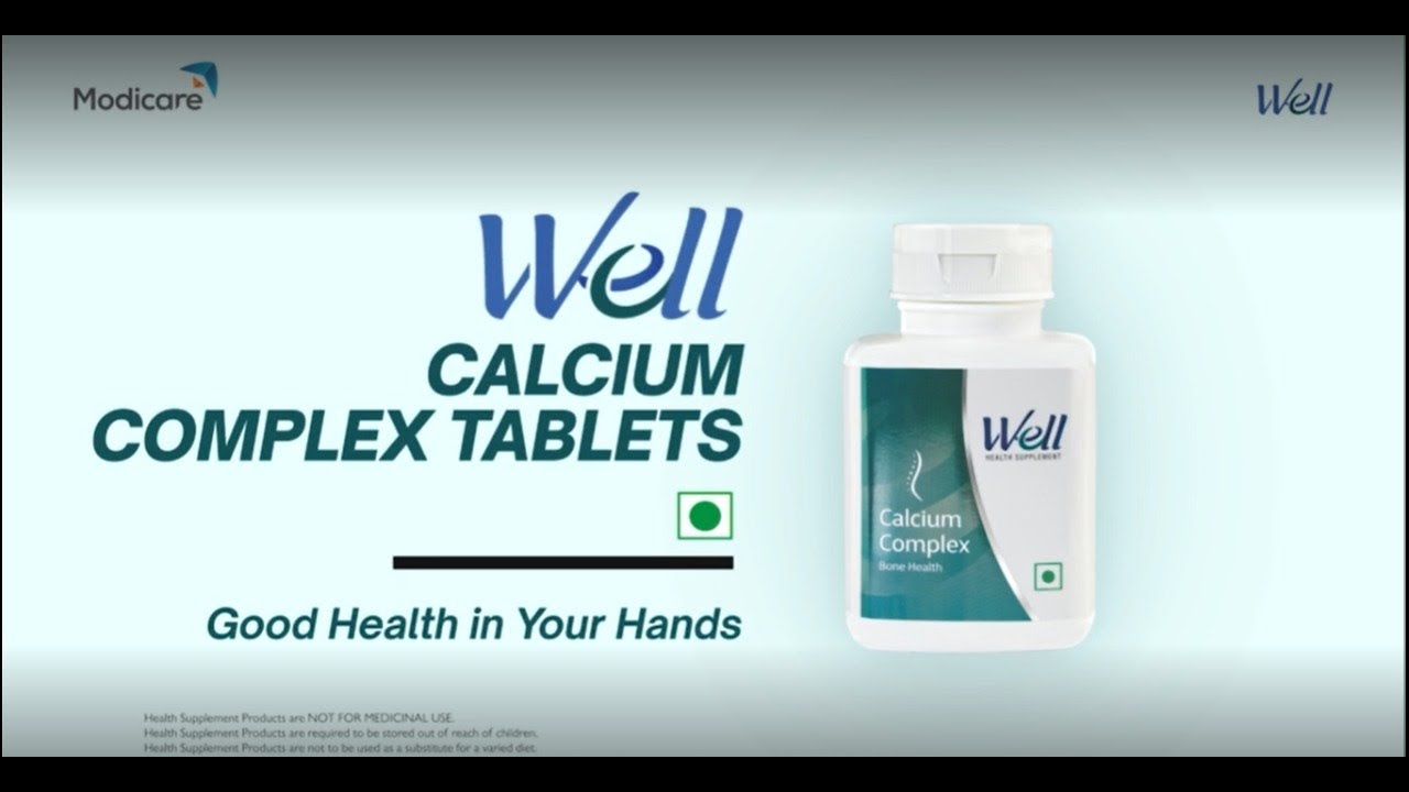 Good Health in Your Hands Well Calcium Complex YouTube