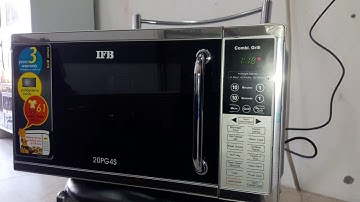 How to use ifb 20 liter grill microwave  model 20pg4s full demo