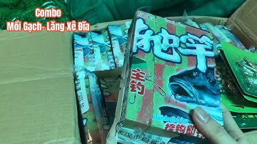 Mồi Câu Gạch ( Loại 1- LÂU TAN) ZALO:0938.326.470 A Đẩu