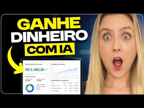O Jeito MAIS FÁCIL de GANHAR DINHEIRO com IA em 2026