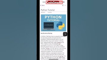 NumPy Array Filtering #shorts #ai #ml #numpy #python #chatgpt #machinelearning #machinelearning