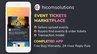 Details Event Tickets Marketplace App Template & Source Code - Transaction Model Update