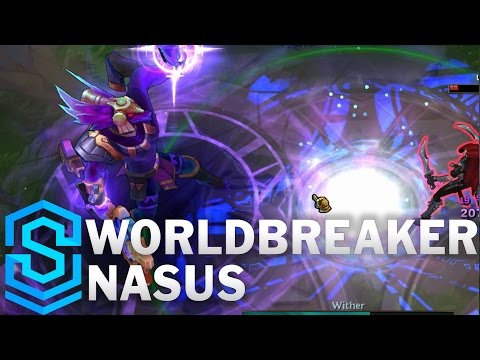 Worldbreaker Nasus Skin Spotlight - Pre-Release - League of Legends