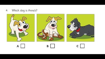 English for children  Cambridge YLE Starters Listening Practice   2018 Sample Test vol 1 Part 3 onli