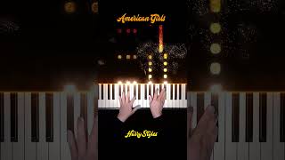 Harry Styles - American Girls Piano Cover #AmericanGirls #HarryStyles #PianellaPianoShorts