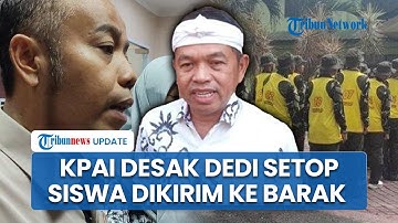 KPAI Desak Dedi Mulyadi Hentikan Pengiriman Siswa Nakal ke Barak Militer, Ini Alasannya