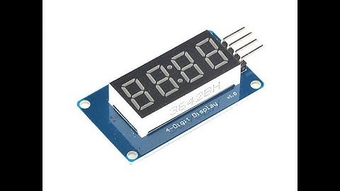 ✨✨✨29 : 4 LED 7 đoạn TM1637 - Hướng dẫn lập trình Micro:bit (https://dochoistem.com)