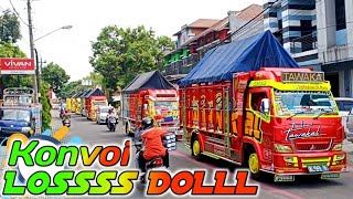 Loss Doll ( Bojomu Semagatku ) Konvoi Panjang Truck Tawakal Indonesia