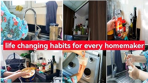 Time saving homemaking tips & ideas | perfect life changing habits for homemakers | kitchen hacks