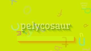 Pelycosaur - Pelycosaur Nasil Di̇li̇r? Pelycosaur - How To Say Pelycosaur?
