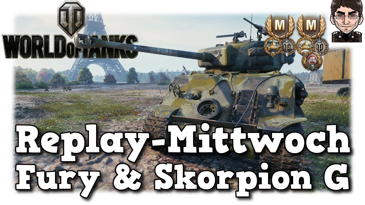 lets play a little game World of Tanks - M4E3A8 Fury & Skorpion G, dumme Gegner, schlaue Gegner [deutsch | Replay]