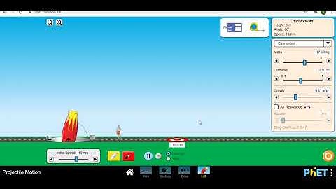 PROJECTILE MOTION VIRTUAL LAB