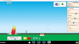 PROJECTILE MOTION VIRTUAL LAB