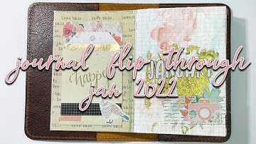 Memory Keeping Journal Flip Through | January 2022!
