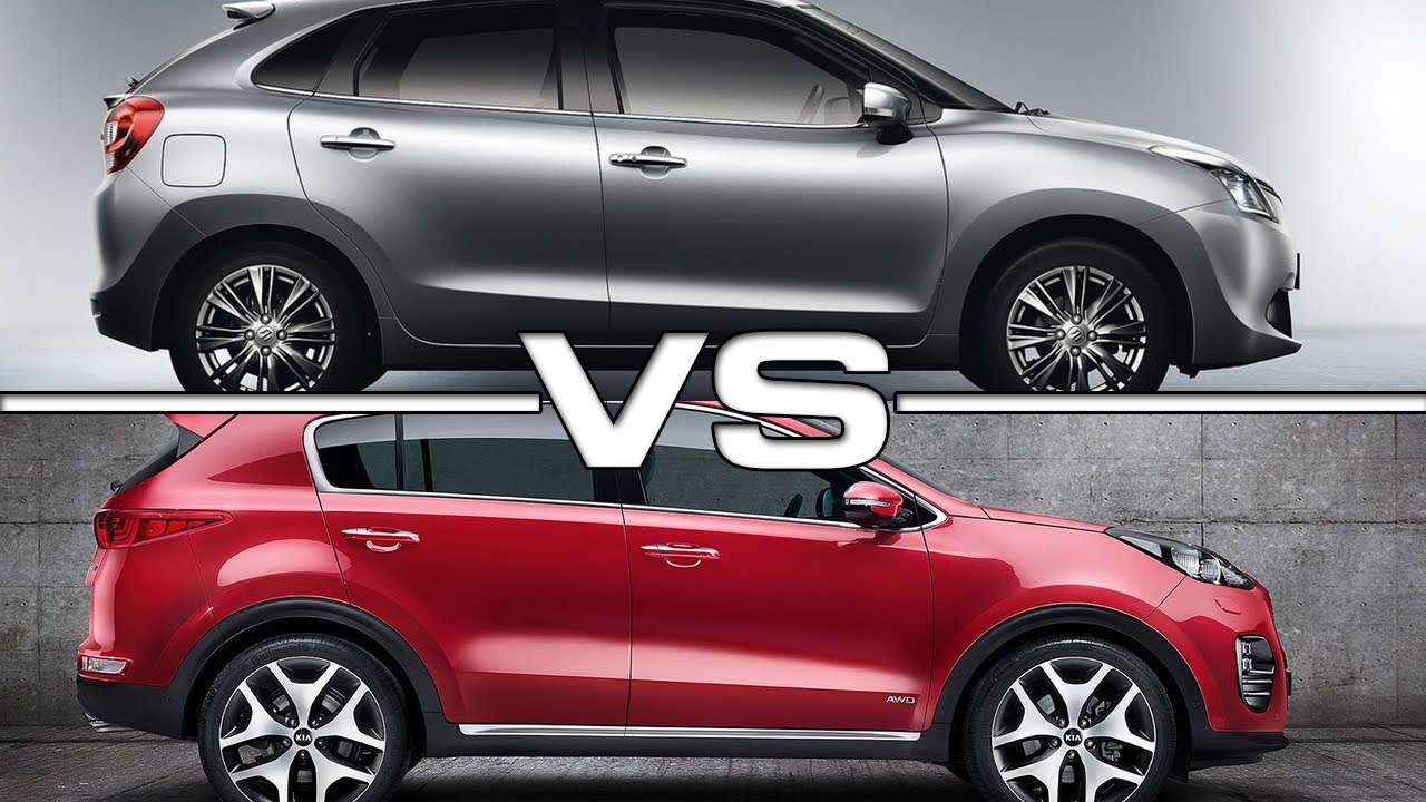 2016 Suzuki Baleno vs 2016 Kia Sportage YouTube