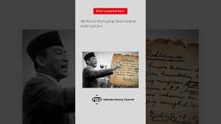 Susunan Acara Proklamasi Kemerdekaan Indonesia 17 Agustus 1945 #shorts #sejarahindonesia