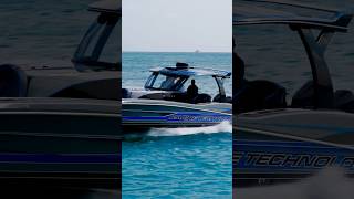 Beautiful MTI center console returning from the spring fun run via the Haulover Inlet