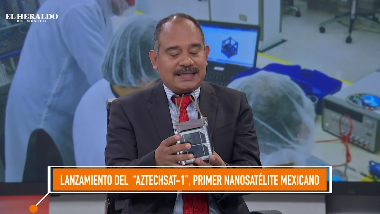 Lanzamiento de primer nanosatélite mexicano en la NASA - YouTube