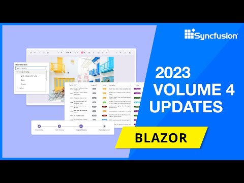 Syncfusion Blazor Updates—2023
