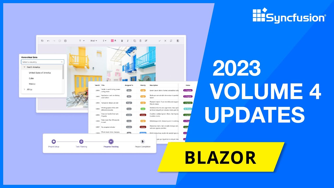 Syncfusion Blazor Updates—2023 Volume 4 - YouTube
