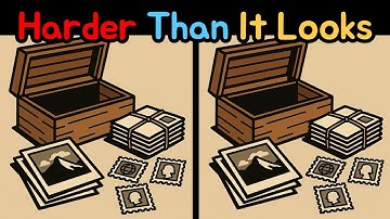 Spot The Difference: Harder Than It Looks! Daily Brain Training Quiz! [Find The Difference😄]