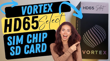 Vortex HD65 Select How to Remove the Back Cover to Add an SD Card or Change the SIM Chip