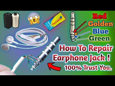 How To Repair Earphone Jack Earphone Kaise Banaye Fix Earphone Jack Earphone Jack Repair